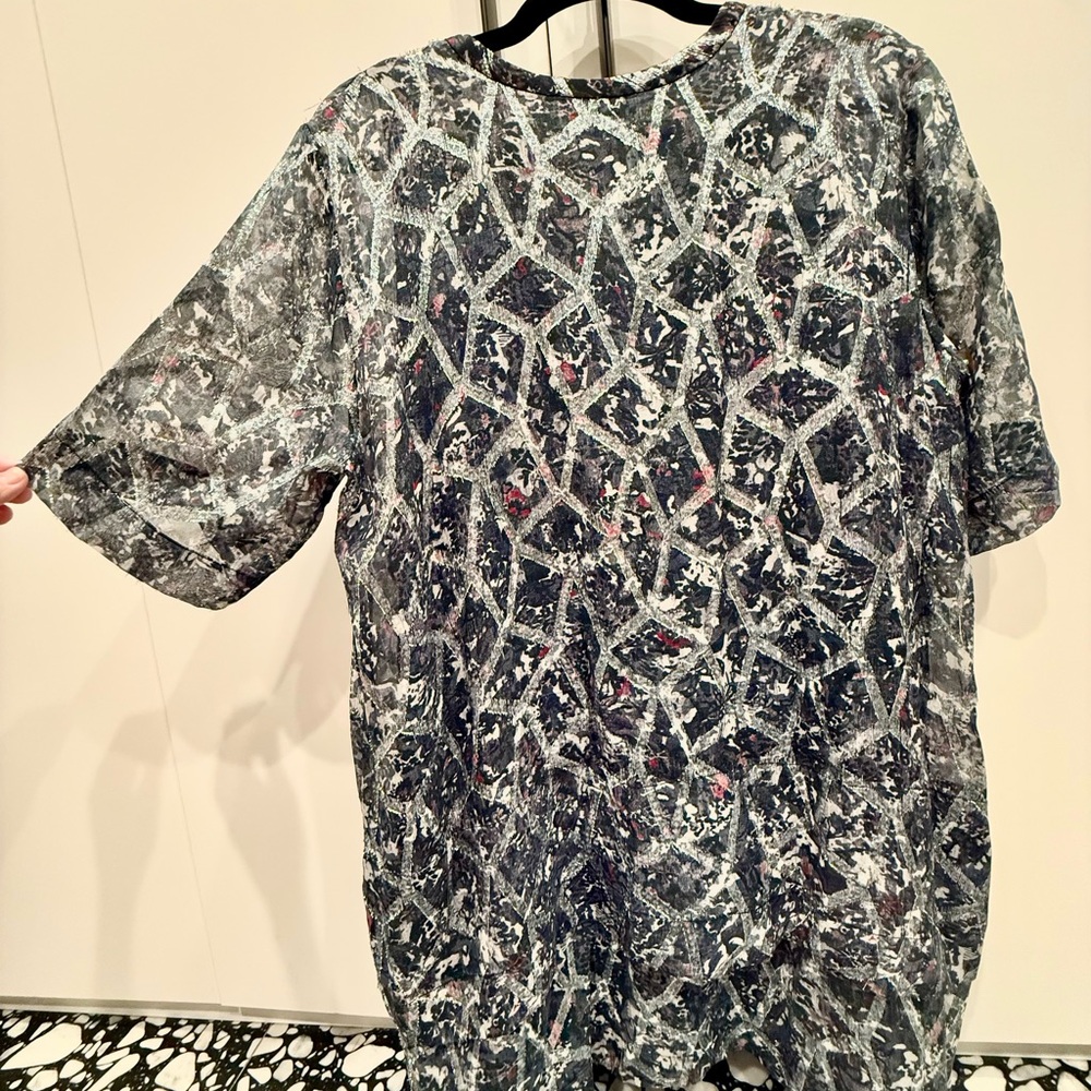 Chic Iro Geometric Patterned Dress - image 7